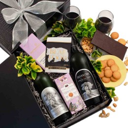 Silver Oak Duo Wine Gift Basket