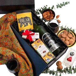 Silver Oak Napa Cab Sauv & Chocolates Wine Gift Basket