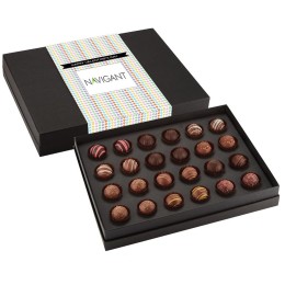 Valentine's Day Chocolate Truffle Gift Box with Sleeve - 24 Piece