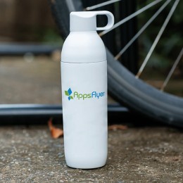 Solarix Recycled SS Double Wall Bottle - 20 oz. (w/2nd Life Packaging)