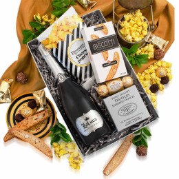 Good Cheer Sparkling Wine Gift Basket