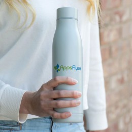 Acuara Recycled SS Double Wall Bottle - 20 oz. (w/2nd Life Packaging)