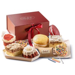 Dulcet Happy Birthday Red Velvet Birthday Baked Goods Gift Box