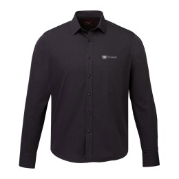 UNTUCKit Black Stone Wrinkle-Free Long Sleeve Shirt - Men's