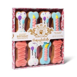 Pink Dog Birthday Treats Gift Set