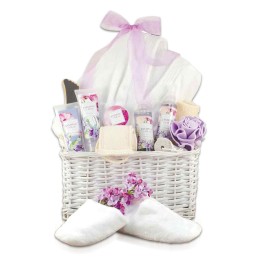 Jasmine & Lilac Calming Spa Gift Basket