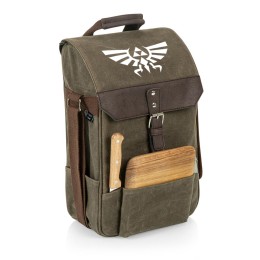 Custom 2 Bottle Insulated Wine & Cheese Cooler Bag