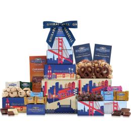Deluxe Ghirardelli Gift Tower