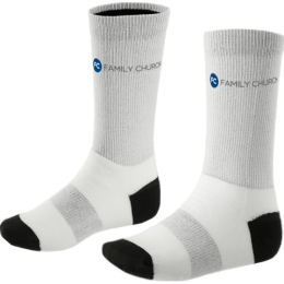 Ribbed Crew Socks