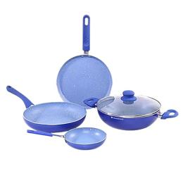Wonder Chef Royal Velvet Blue Induction Base Set of 4 (India Only)