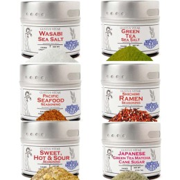 Gustus Vitae Taste of Japan Seasonings Collection - Set of 6