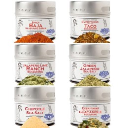 Gustus Vitae Taste of Mexico Seasonings Collection - Set of 6