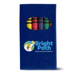 Crayon Set - 6 Pcs - Blue