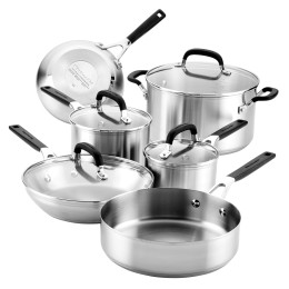 KitchenAid® Stainless Steel Cookware Set - 10 pc.