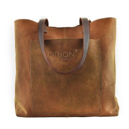Genuine Soft Leather Tote (Custom)