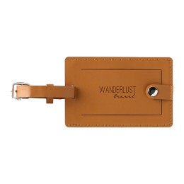 Bio Leather Luggage Tag