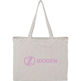 Striped Pacific Recycled Cotton Shopper Tote