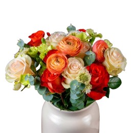 The Brielle Flower Bouquet in Vase
