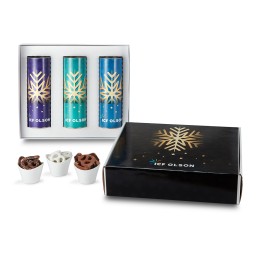 3 Way Snacks Tube Trio Gift Box in Mailer Box - 8"