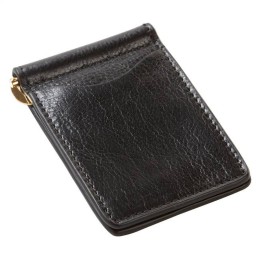 Glazed Leather Money Clip