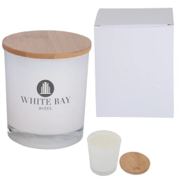 Bamboo Soy Candle With Matching Box