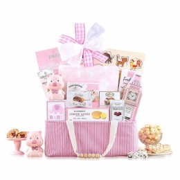 Bundle of Joy Gift Basket - Pink