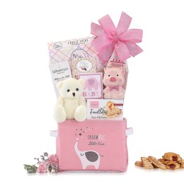 Oh Baby Gift Basket - Pink