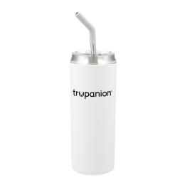 Vacuum Tumbler w/Stainless Straw - 20 oz.