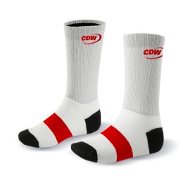 Ribbed Crew Socks