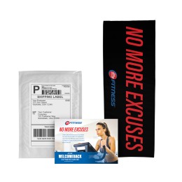 Custom Dye-Sublimated Cooling Towel Mailer Kit