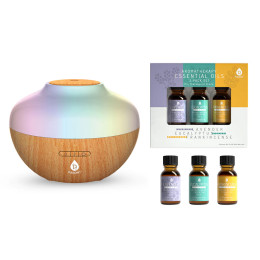 Aromatherapy Diffuser & Essential Oil Bundle Set