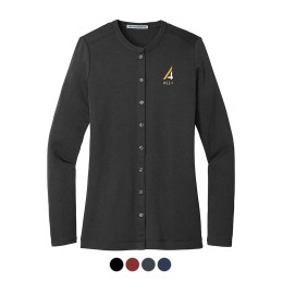Port Authority Concept Stretch Button-Front Cardigan - Women's (Embroidered)
