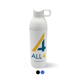 Solarix Recycled SS Double Wall Bottle - 20 oz. (w/2nd Life Packaging) (Printed)