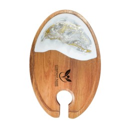 Acacia Resin Appetizer Tray (Custom)