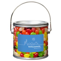 Assorted Jelly Beans in Custom Paint Can