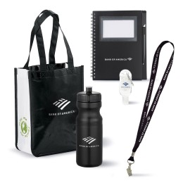 Tradeshow Attendee Essentials Bag & Swag Kit