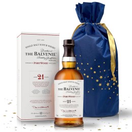 The Balvenie PortWood 21-Year-Old Single Malt Scotch Whisky 750ml With Complementary Elegant Gift Packaging