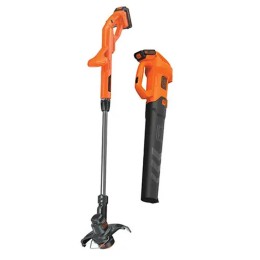 Black+Decker 20V Max AXIAL Leaf Blower and String Trimmer Combo Kit