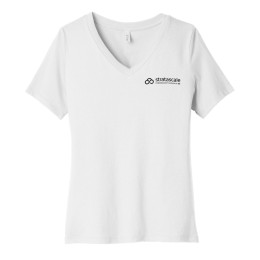 Bella + Canvas Relaxed Jersey V-Neck T-Shirt - Women's