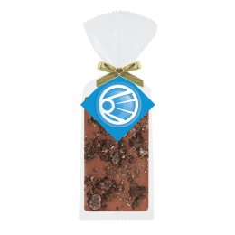 Gourmet Belgian Chocolate Bar Gift Bag with Your Choice of Topping