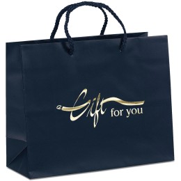 Paris Matte Laminated Gift Bag - 10" x 4" x 8"