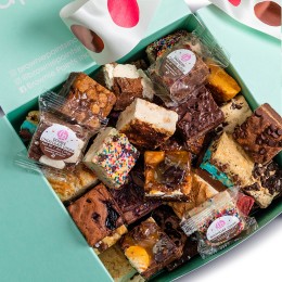 Brownie Points - Holiday Baby Brownies Gift Set - 36 pc