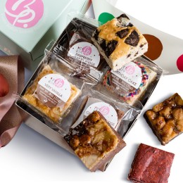 Brownie Points - Holiday Baby Brownies Gift Set - 8 pc