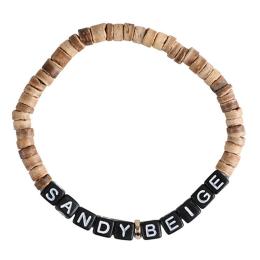 Coconut Shell Wood Friendship Bracelet