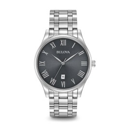 Bulova Classic Stainless Steel Watch - Men - Black