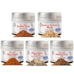Gustus Vitae ButcherBox Gourmet Protein Seasonings Pack - Set of 5