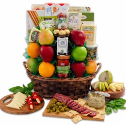 Italian Treasures Fruit Gift Basket