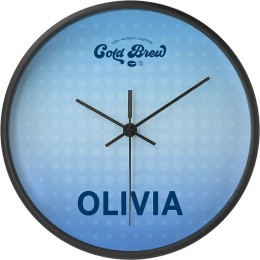 10" Circular Clock - Black Hands