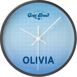 10" Circular Clock - White Hands