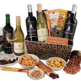 Mondavi Triple Wine Sonoma Gift Basket